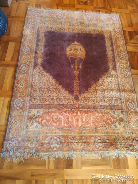 Antique silk to the touch? Prayer mat