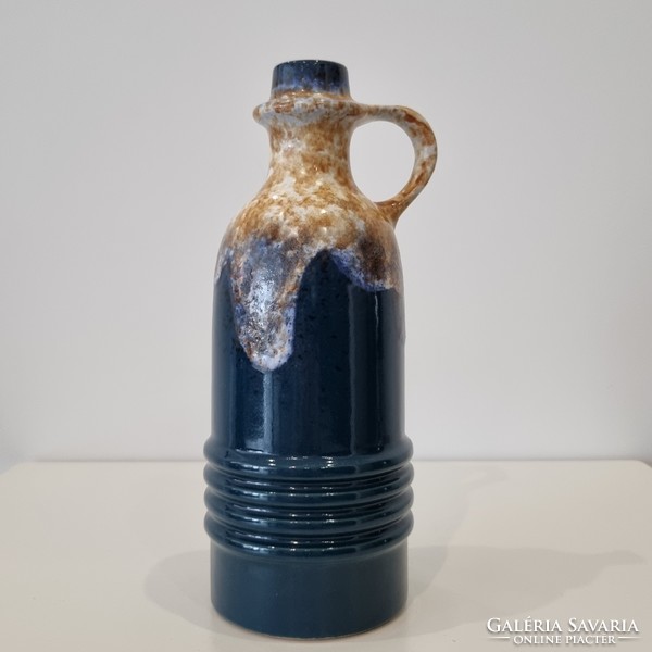 Veb haldensleben German retro ceramic vase with handles -30 cm