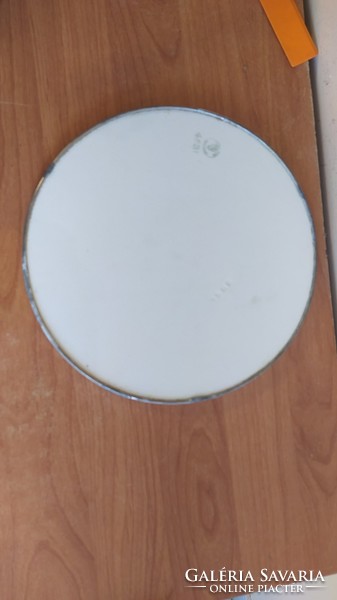 (K) porcelain (?) Coaster, marked, German