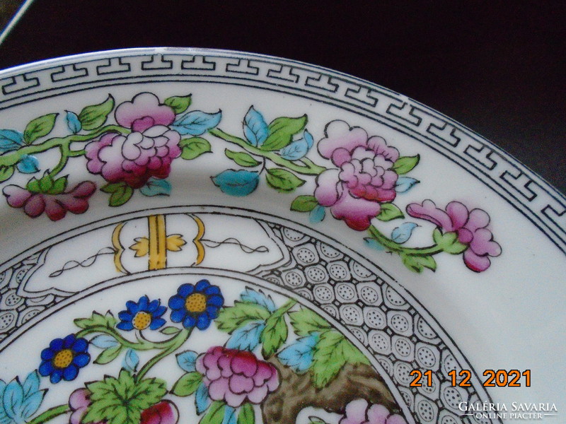 Antique English Aynsley Hand Painted Hand Numbered Decorative Oriental Floral Pattern Plate