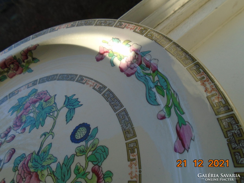 Decorative oriental flower pattern in english bowl with bridgwood sampsonite