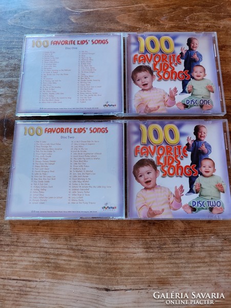 100 Favorite kid's songs - disc 1 and 2