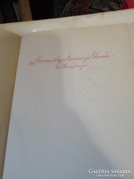 Handwritten stamped poems of the Baran Element of Kemesvölgy