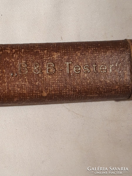 B. & B. Tester d.R.G.M. Voltage checker in original case