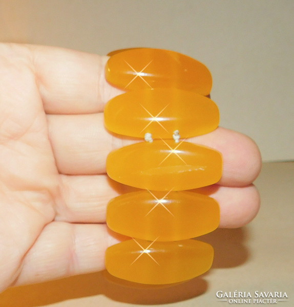 Honey amber vintage bracelet