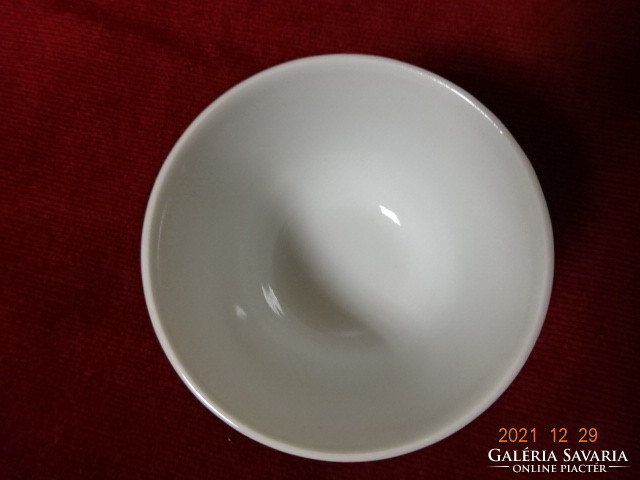 Chinese porcelain teacup, 7.3 cm in diameter and 5.3 cm high. He has! Jókai.