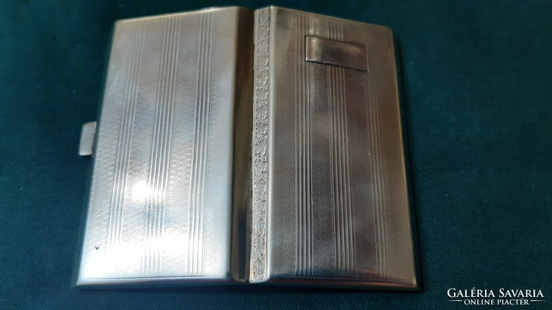 Silver women's cigarette / spangli wallet
