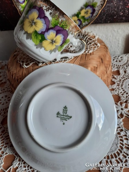 Eltesiterling kirchenlamitz bavaria qualitäts porcelain breakfast tea coffee set.