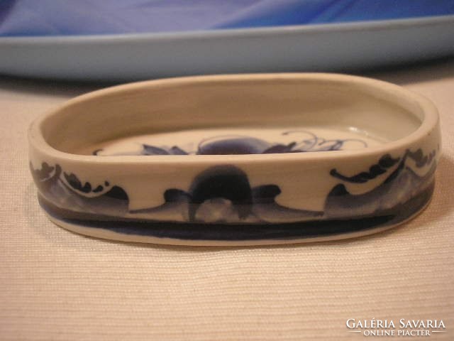 N17 Szappantartó antik porcelán jelzett 11 x 6.5 cm-es eladó szép állapotban ajándékozható leárazva