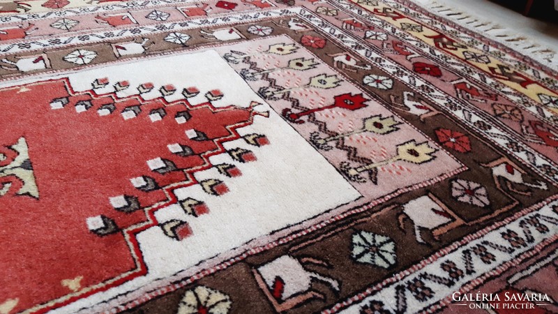 Hand-knotted ladik rug from Turkey
