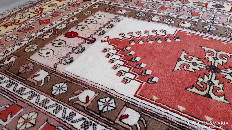 Hand-knotted ladik rug from Turkey