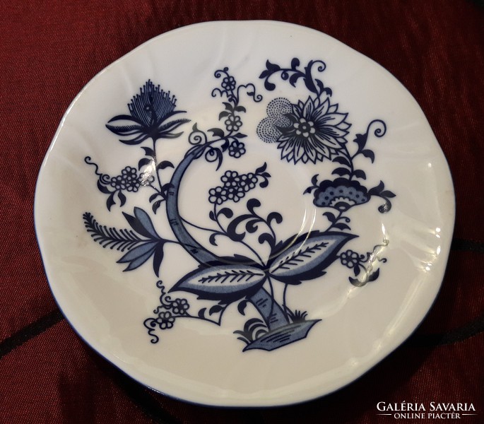 Porcelain tea cup with plates, breakfast set (m1777)