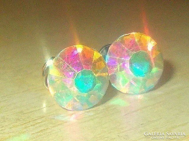 Aurora borealis northern light earrings