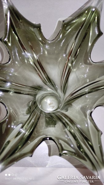 Muránói Twisted üveg váza az 1960 - as évekből