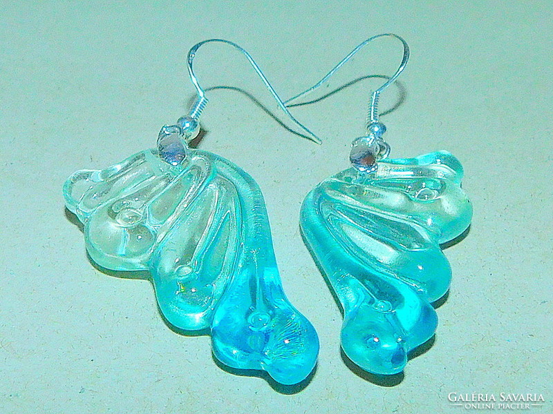 Attractive Butterfly Wing Craft Earrings 5.5 Cm!