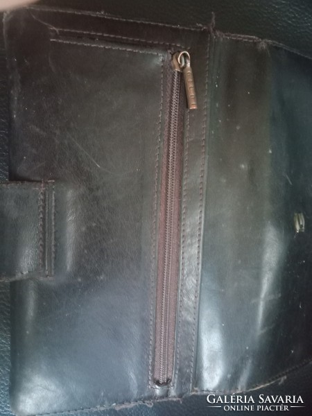 Giudi brown leather wallet