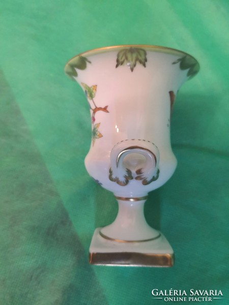 Herend vbo (victoria) goblet with ears, (victoria)