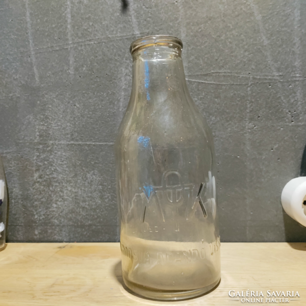 Milk bottle liters