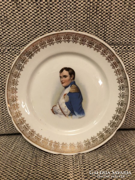 Napóleon dísz tányér.