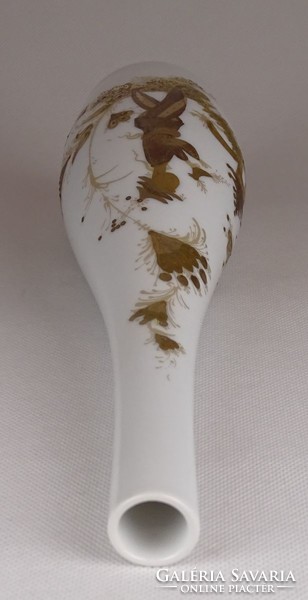1E450 rosenthal studio linie scene gilded porcelain vase 26.5 Cm