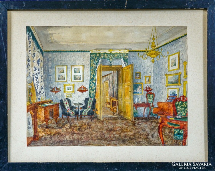 Unknown painter, interior