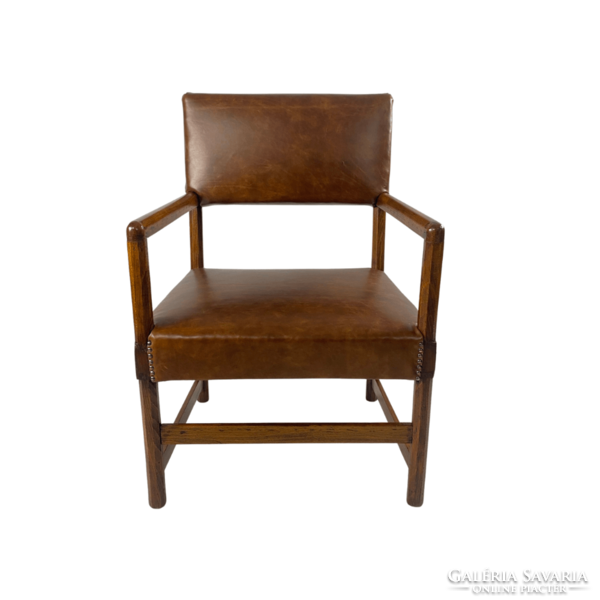 Renovated Art Nouveau armchair with 