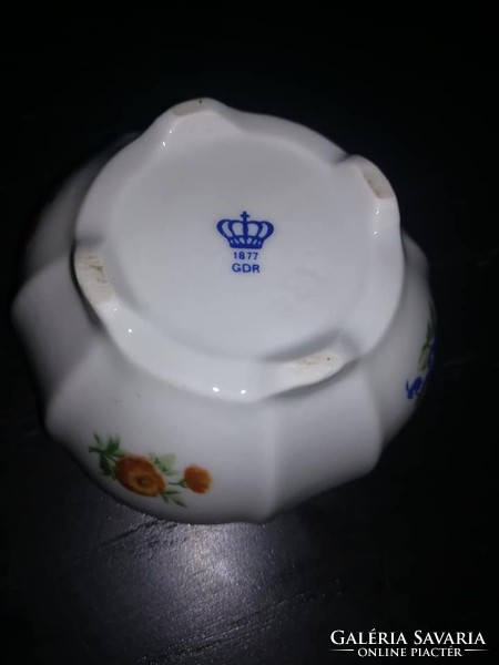 Gyűrűtartó német porcelán