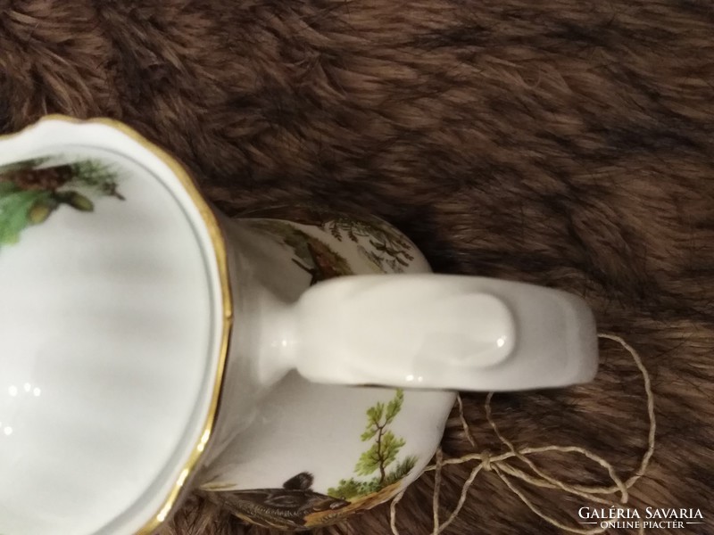 Wild scene - porcelain, tea / coffee spout