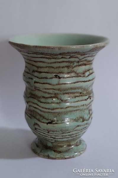 Gorka géza rare shape art deco ceramic vase