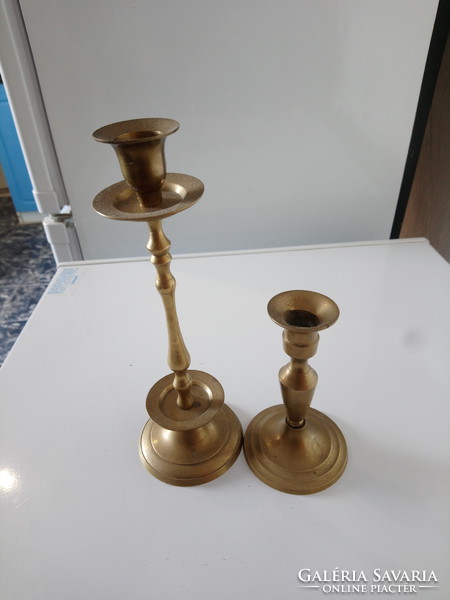India copper candle holders.