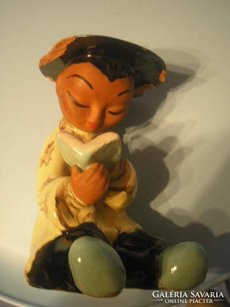 N9 art deco marked statue lamp depicting a Chinese mandarin available for 600-12000 euros film + theater
