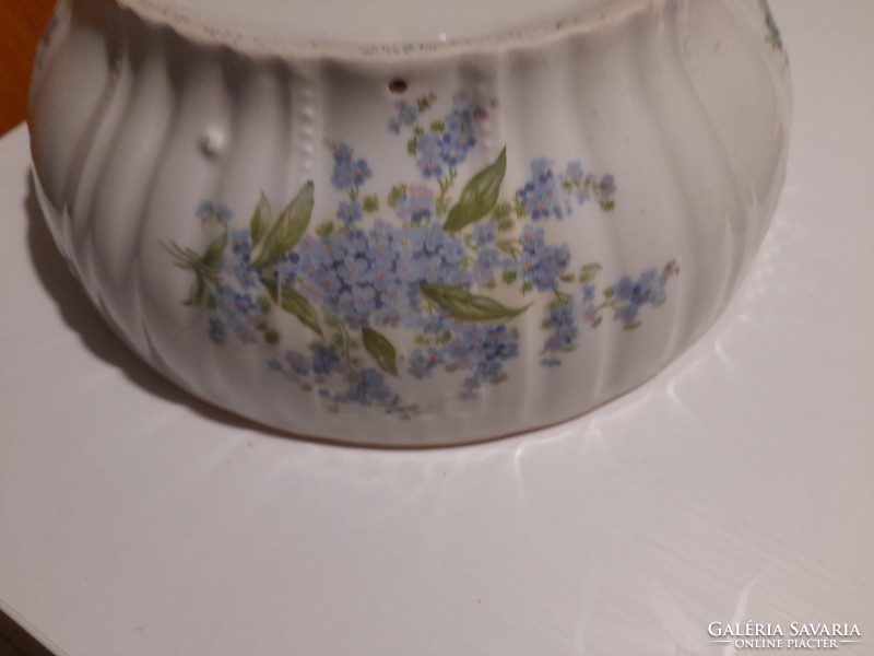 Zsolnay forget-me-not bowl