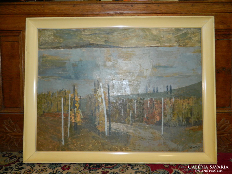 Nagy Tibold (1923 - 1988) Táj festmény