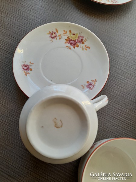 Incomplete zsolnay tea set