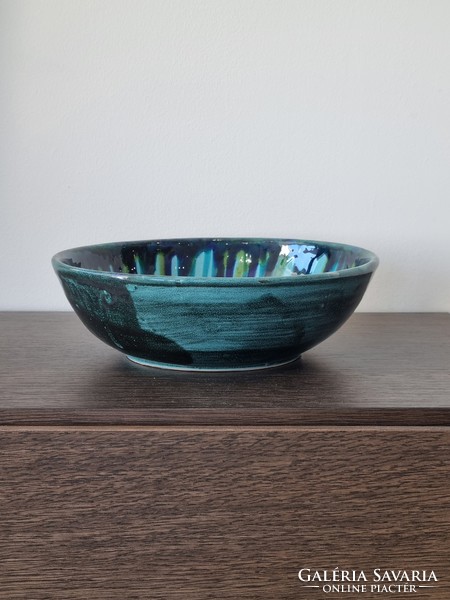 Decorative handmade ceramic wall bowl / decorative bowl