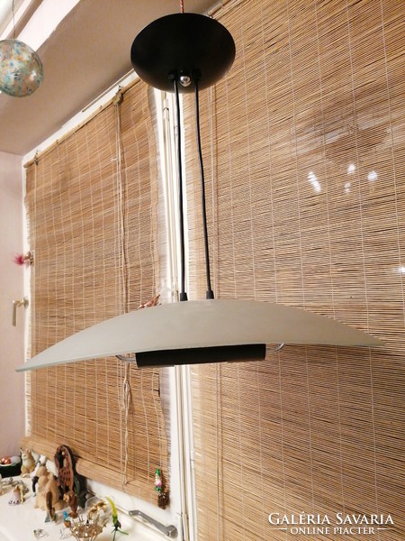 Discount!! Lamps, chandeliers at bargain prices! German ceiling lamp, modern, linear bulb. Flawless!