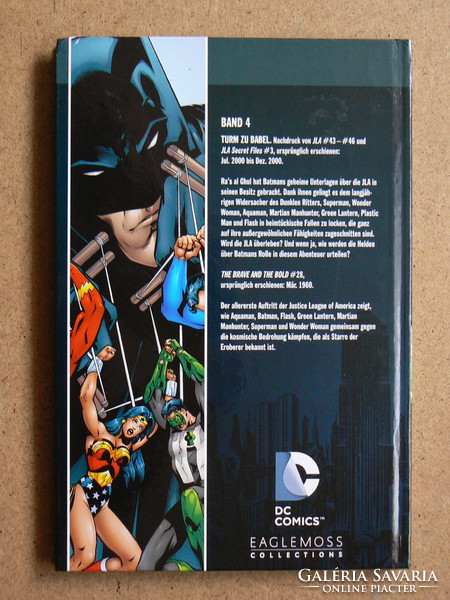 Justice league (turm zu babel) 2015, high quality comic book, book in German