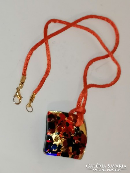 Murano glass pendant necklace 115.