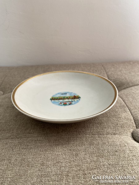 Hollóház porcelain decorative plate 