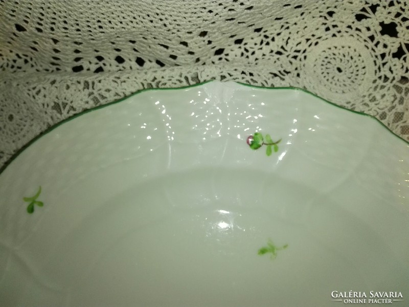 Herendi  porcelán nagy lapos tányér....., őszirózsás Tertia