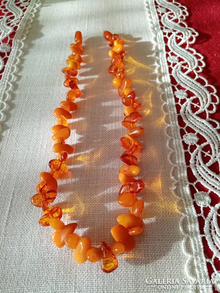 Genuine Old 49cm Russian Polished Amber Necklace / Necklace - For Mother's Day!!