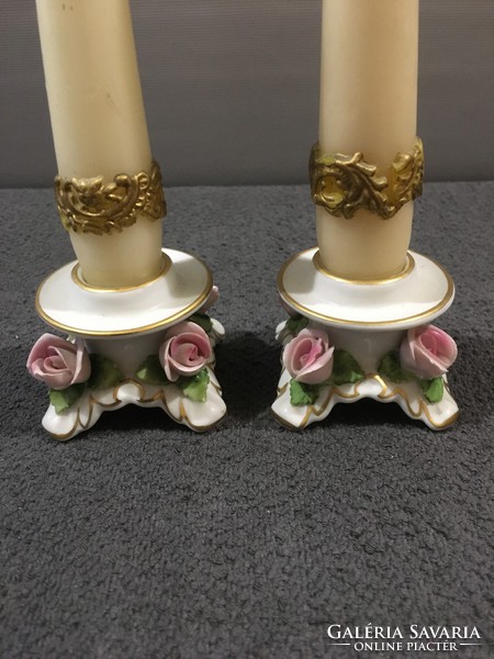 Kaiser germany porcelain candle holder in pairs !!!