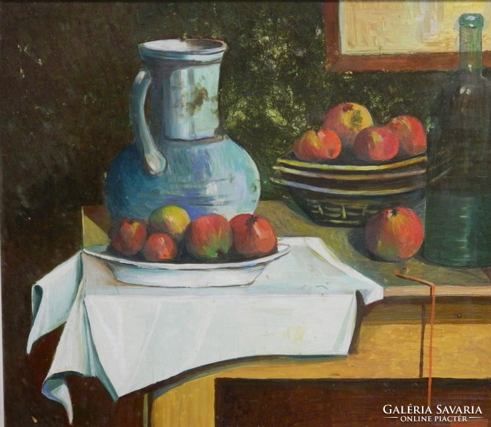 Óváry Géza (1943) Csendélet festmény