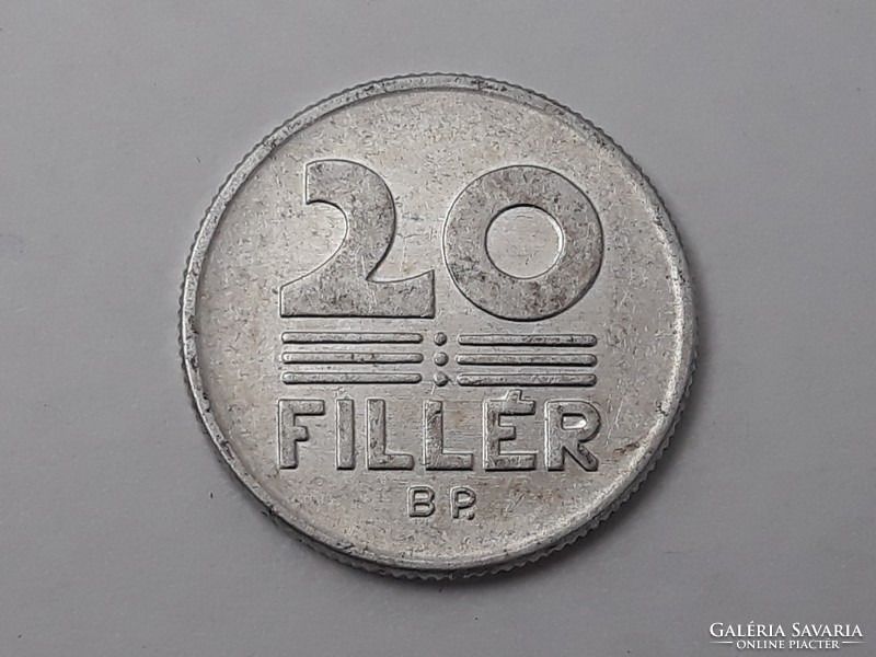 Magyarország 20 Fillér 1986 érme - Magyar alu húsz filléres 1986 pénzérme