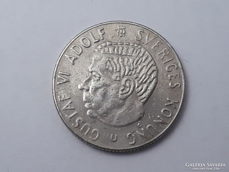 Svédország 1 Korona 1970 érme - Svéd 1 Krona 1970 külföldi pénzérme