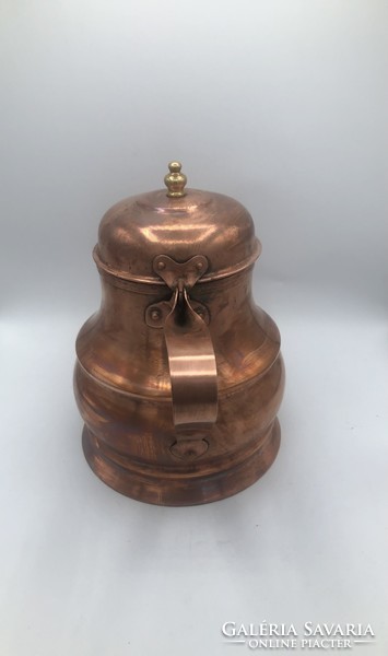 Old copper jug