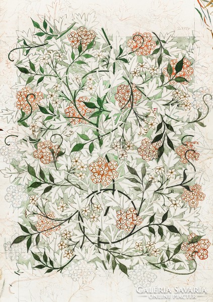 William morris - jasmine - reprint