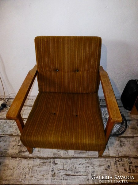Retro,vintage,mid-century,design barna színű,fotel