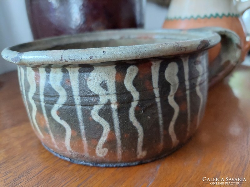 Totya pot antique 21 cm diameter 7.5 Cm high