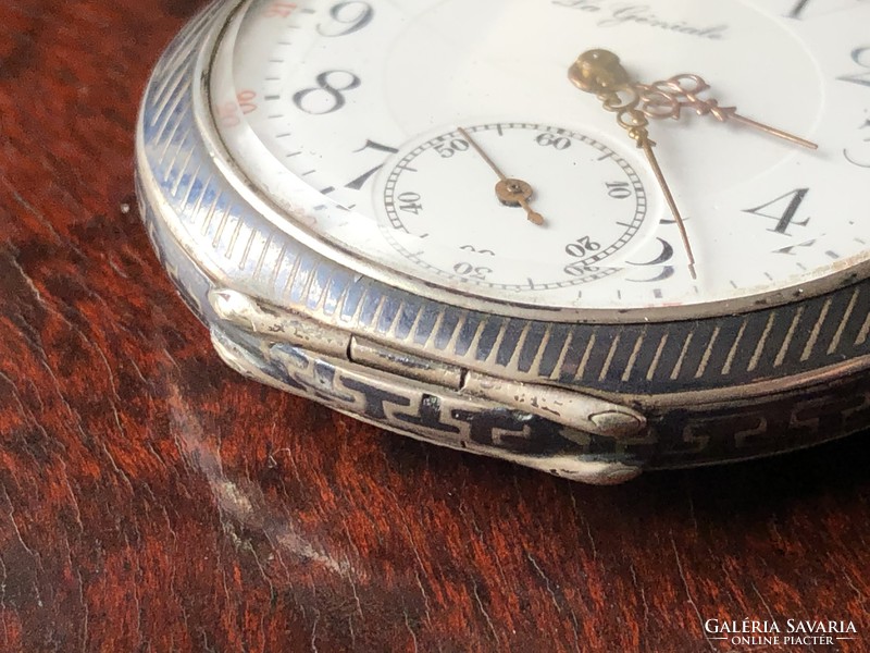 Men's tula silver pocket watch circa 1920